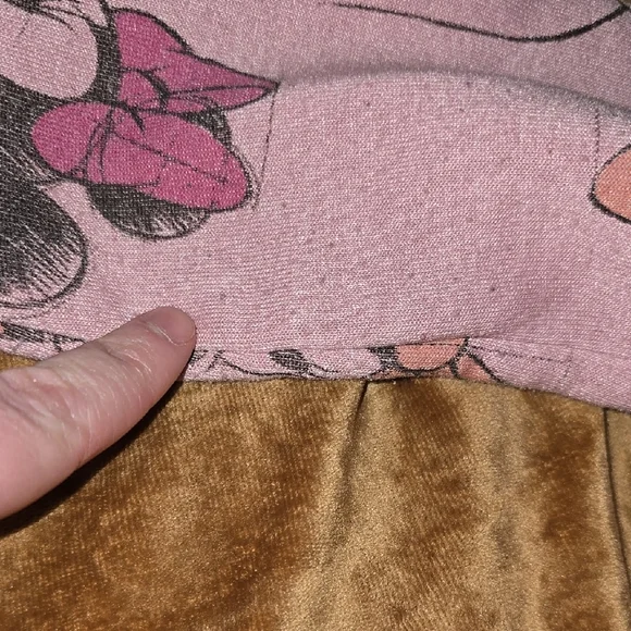 Disney Minnie Mouse Pink Sweatshirt Girls Small - Picture 10 of 10